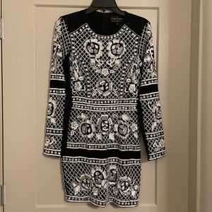 Needle & Thread embellished sequin dress size 4